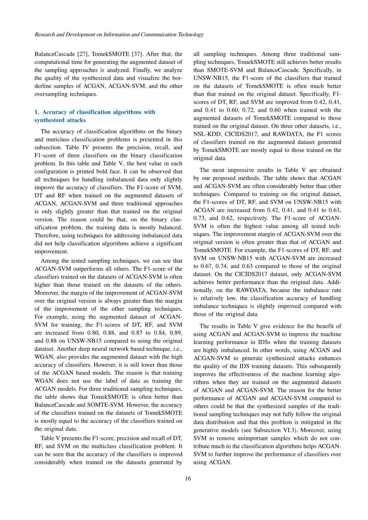 Handling imbalanced data in intrusion detection systems using generative adversarial networks trang 8