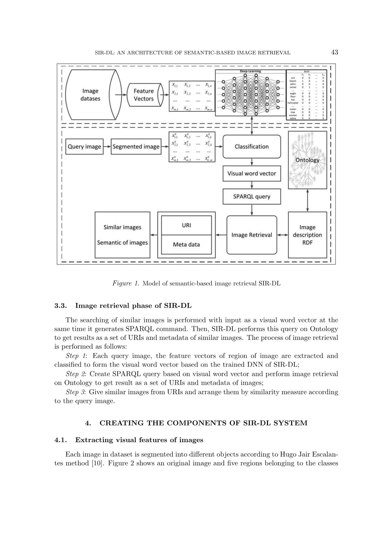 Sir-Dl: An architecture of semantic-based image retrieval using deep learning technique and rdf triple language trang 5