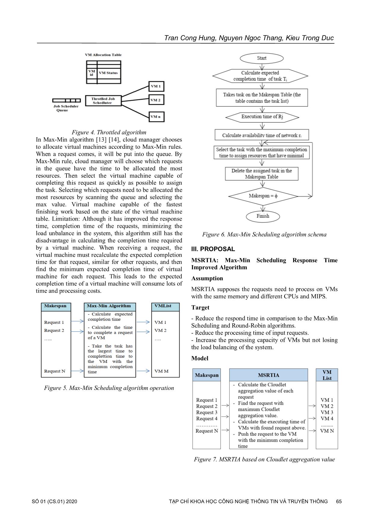 Msrtia: A proposal to reduce the response time for load balancing on cloud computing trang 3