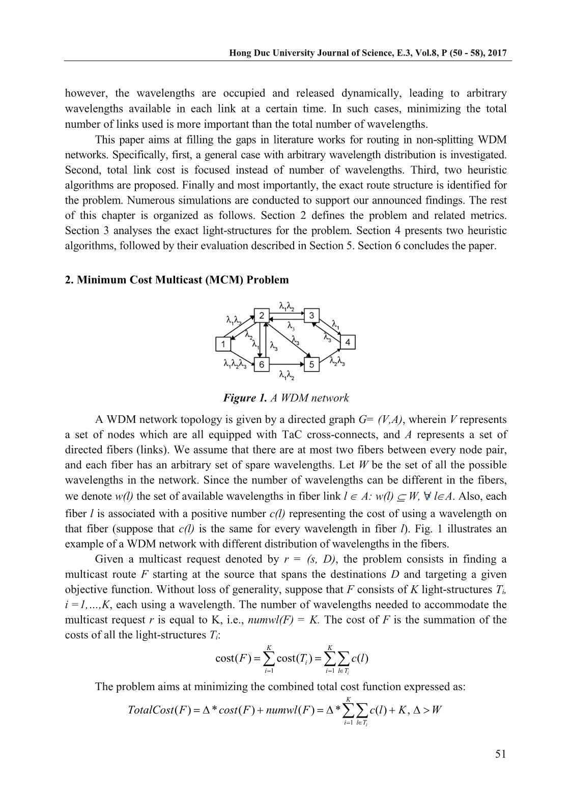 Multicast routing heuristic algorithms in non-splitting WDM networks trang 2