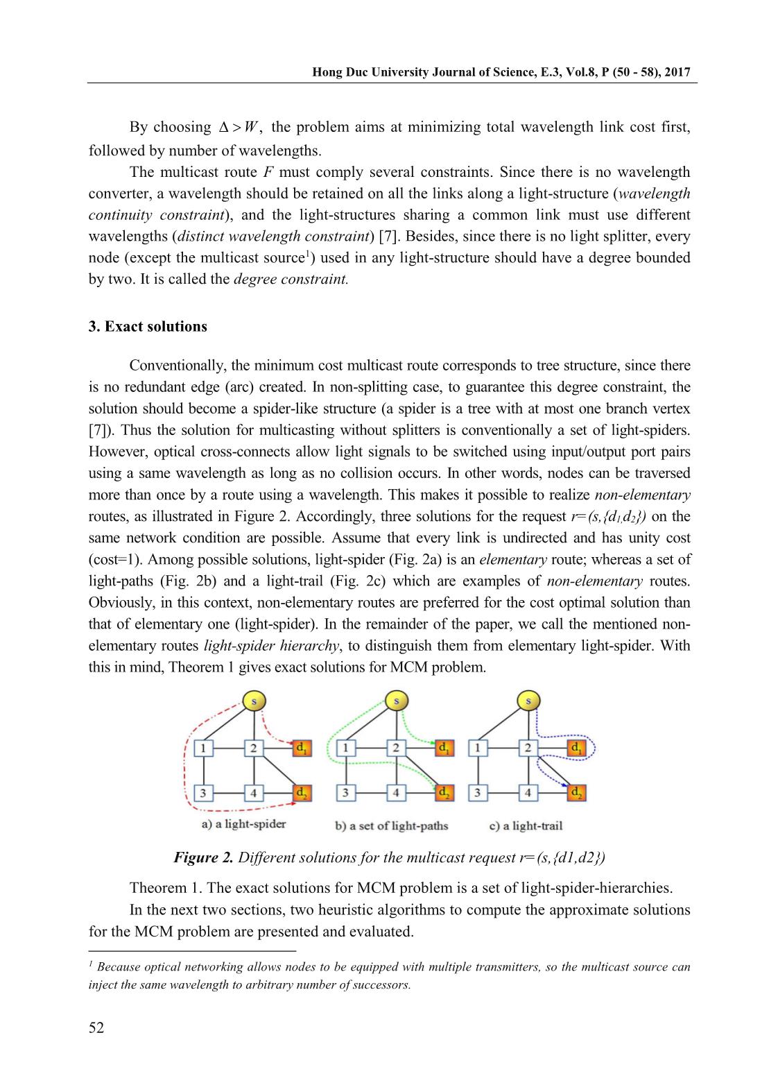 Multicast routing heuristic algorithms in non-splitting WDM networks trang 3