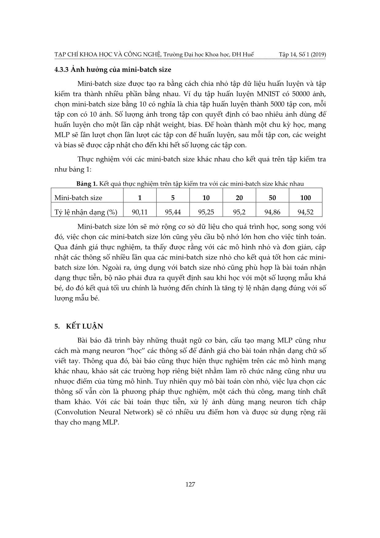 Nhận dạng chữ số viết tay dùng mạng neuron nhân tạo trang 9