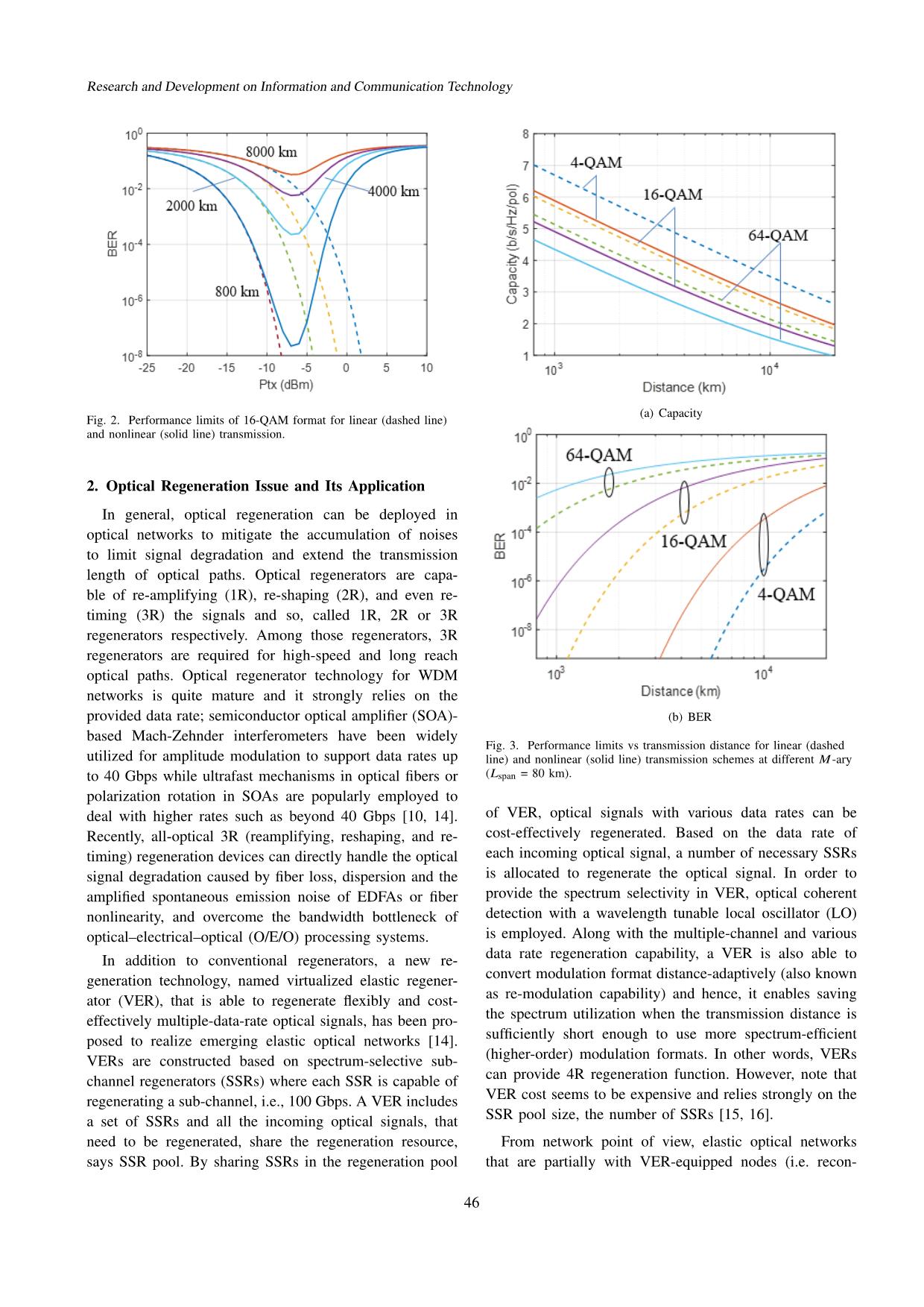 Performance comparison of dynamic elastic optical networks with optical regeneration trang 4