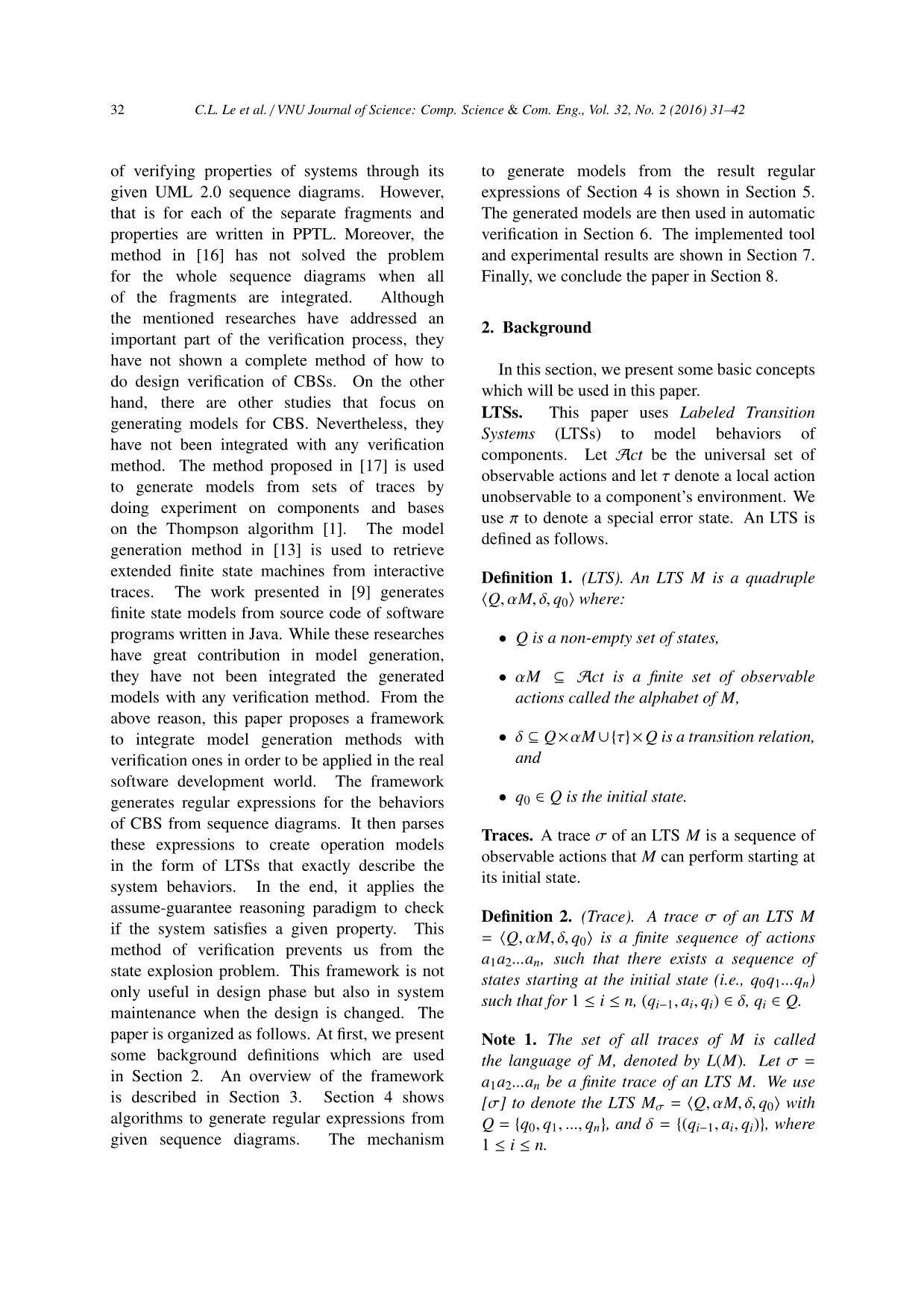 A framework for modeling and modular verification of component - Based system designs trang 2