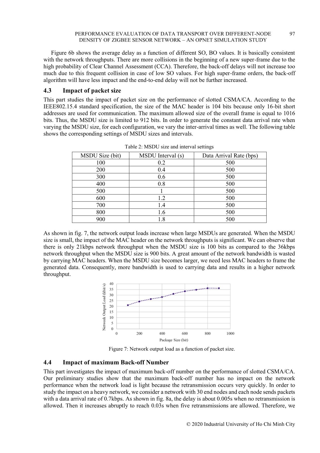 Performance evaluation of data transport over differentnode density of zigbee sensor network – An opnet simulation study trang 8