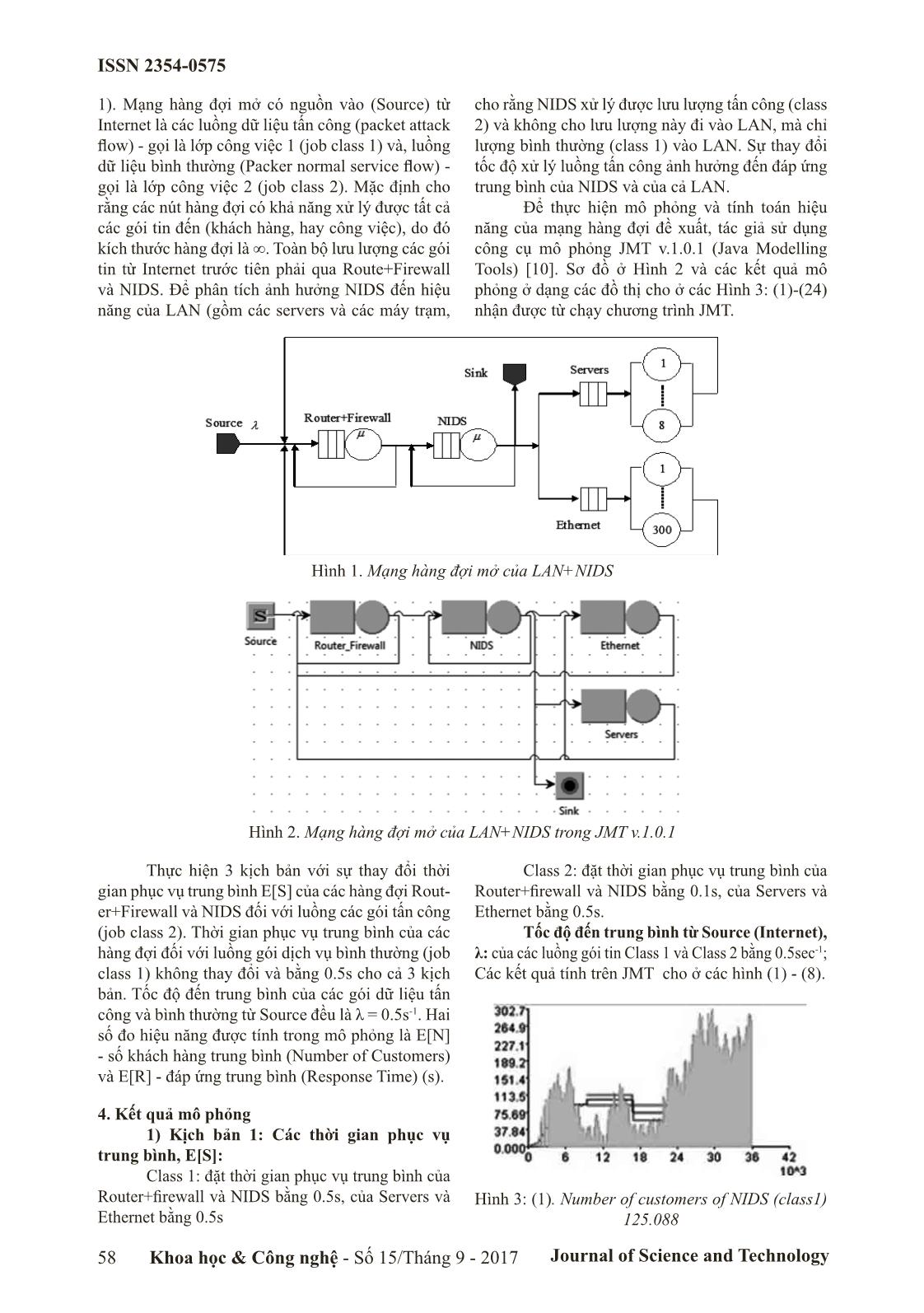 Phân tích hiệu năng của hệ thống phát hiện xâm nhập dựa trên mạng (NIDS) sử dụng mạng hàng đợi trang 3