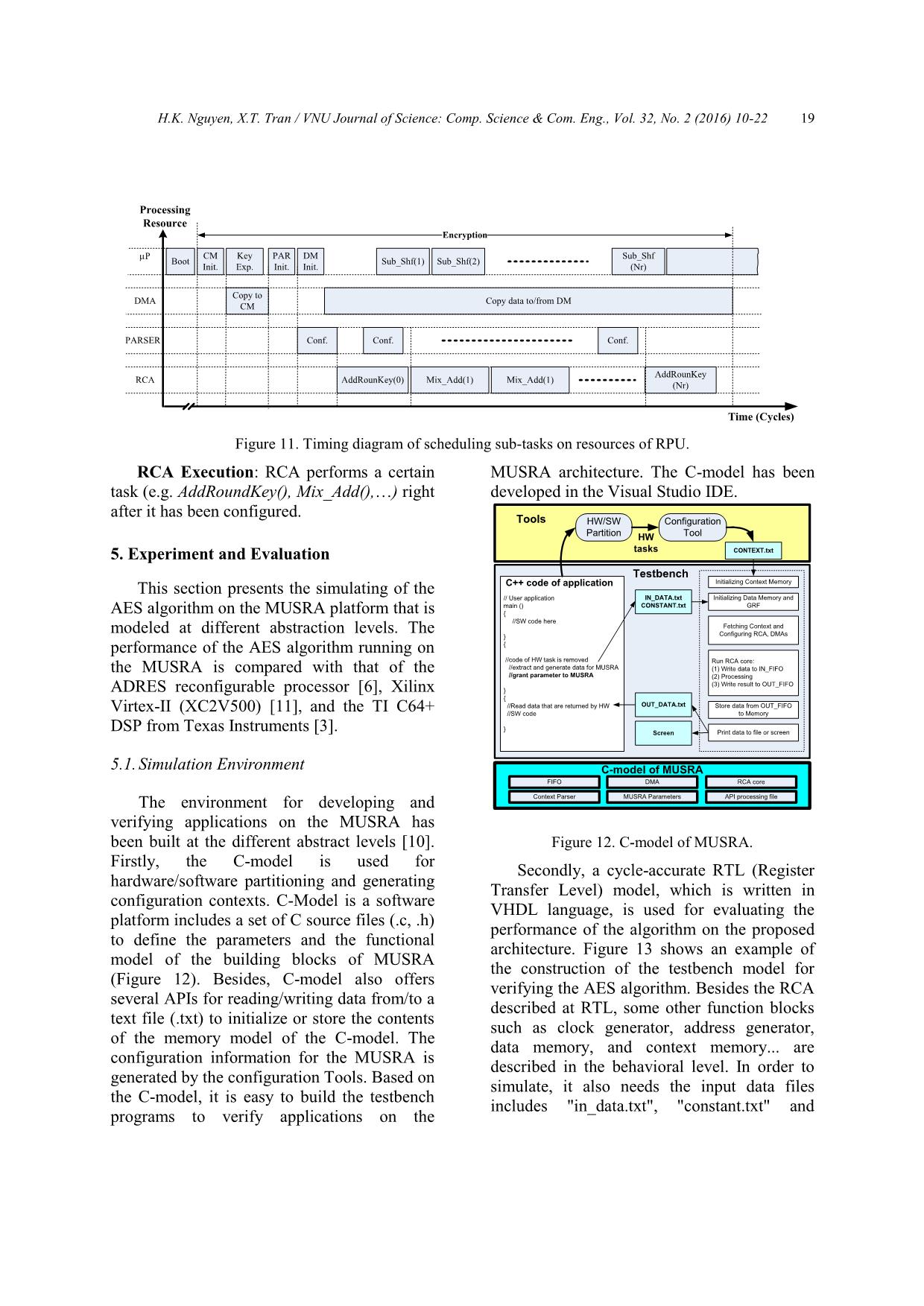 An efficient implementation of advanced encryption standard on the coarse - Grained reconfigurable architecture trang 10