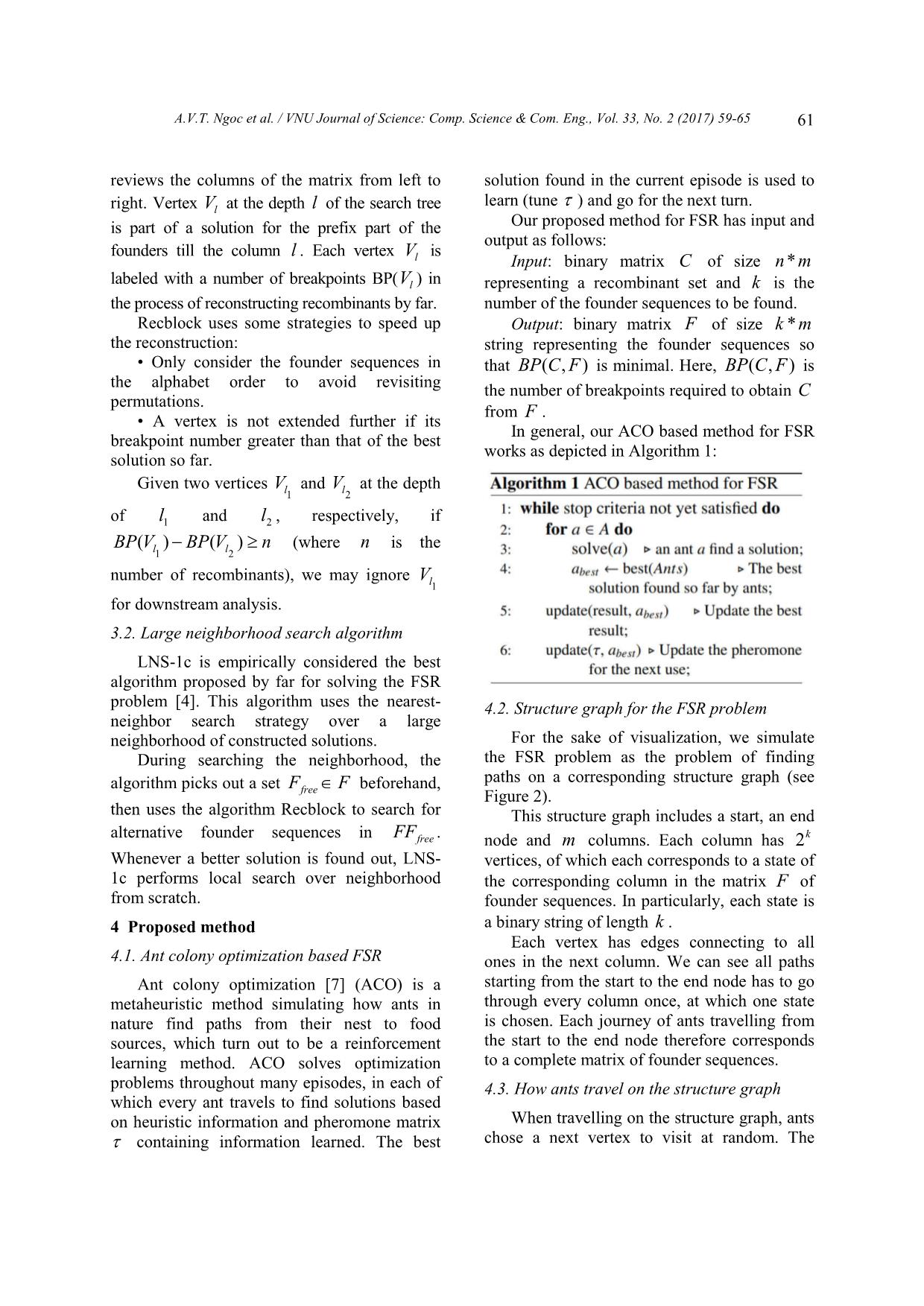 Ant colony optimization based founder sequence reconstruction trang 3