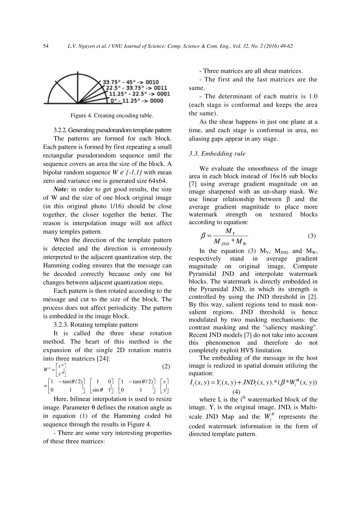 A watermark algorithm against de - Synchronization attacks trang 6