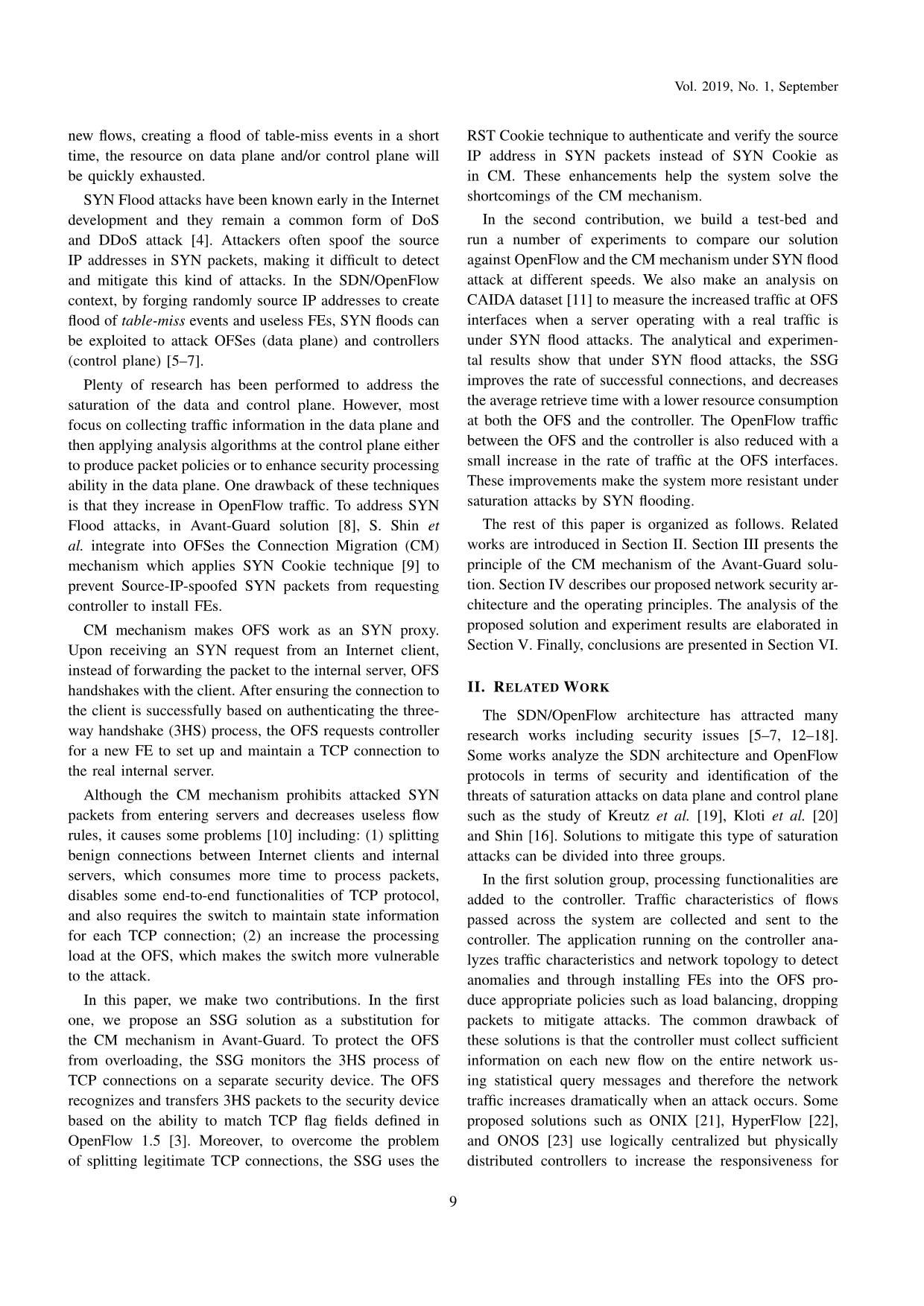 SSG - A solution to prevent saturation attack on the data plane and control plane in SDN/Openflow networks trang 2