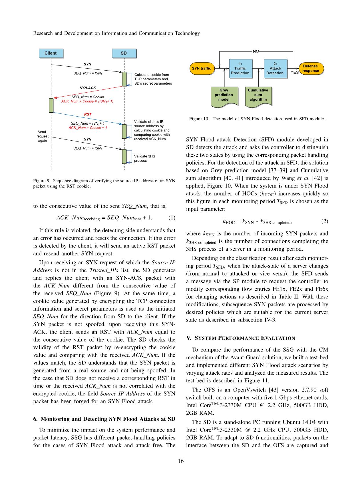 SSG - A solution to prevent saturation attack on the data plane and control plane in SDN/Openflow networks trang 9