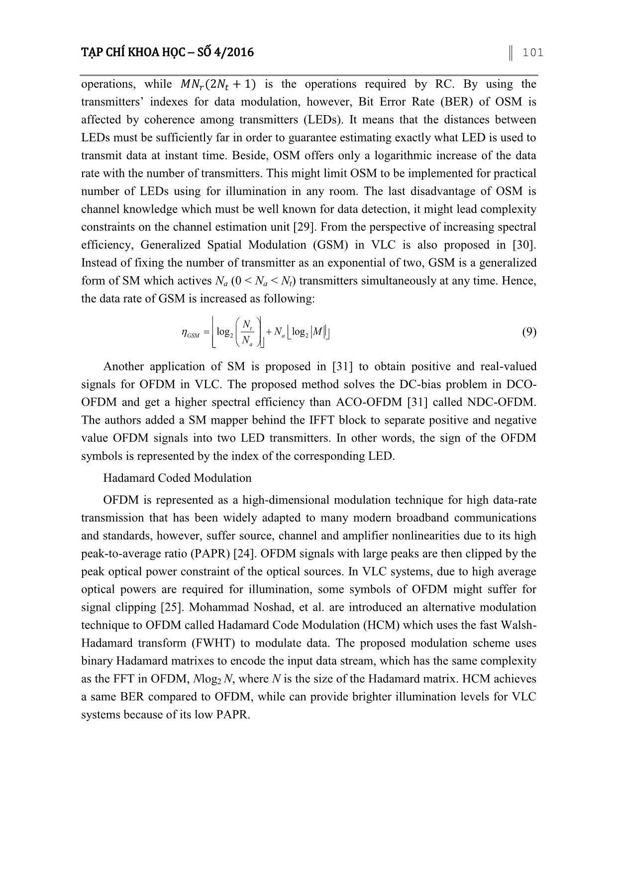 Study on modulation techniques for downlink chanel in Li-Fi trang 10