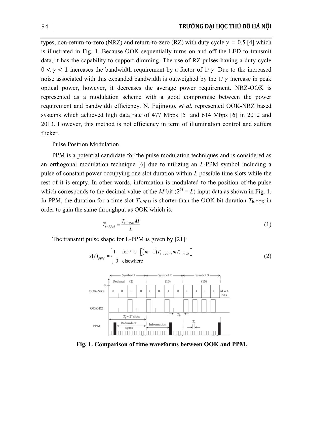 Study on modulation techniques for downlink chanel in Li-Fi trang 3