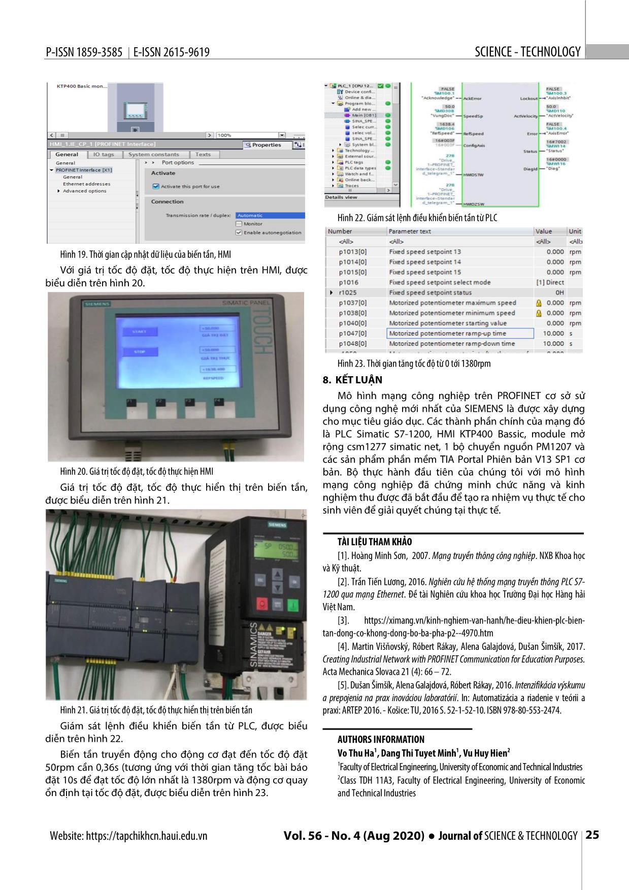 Tạo mô hình thực hành dùng mạng truyền thông Profinet cho mục đích giáo dục trang 7