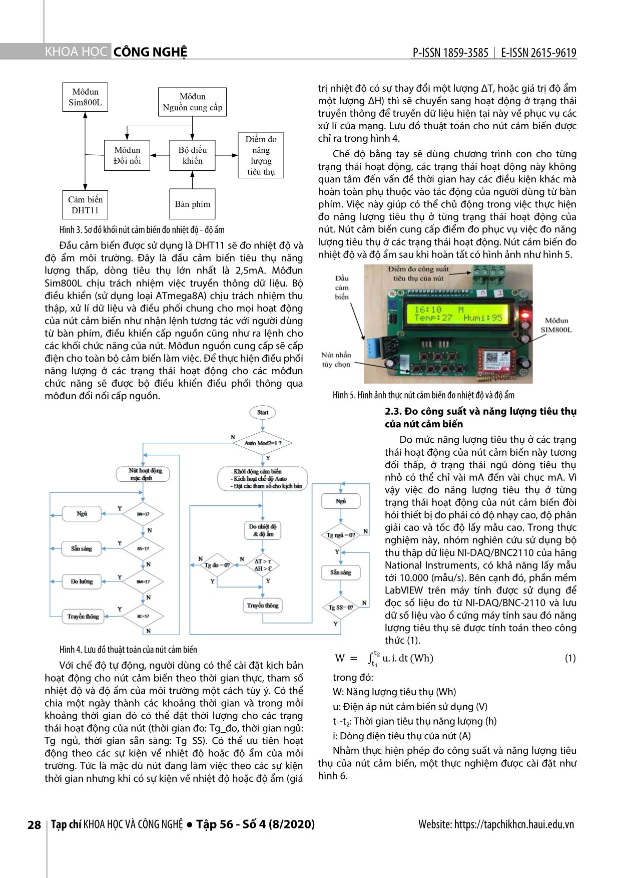 Thiết kế, chế tạo nút cảm biến có khả năng tùy biến phục vụ nghiên cứu, phát triển nền tảng mô phỏng mạng cảm biến trang 3
