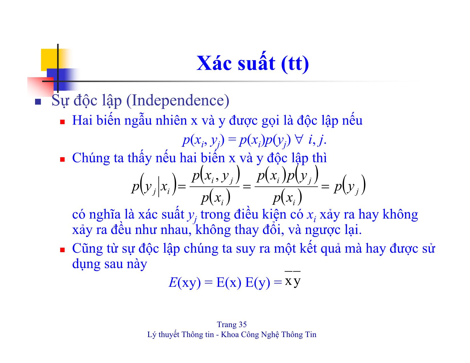 Bài giảng Khoa học máy tính - Chuẩn bị toán học - Nguyễn Phương Thái trang 7