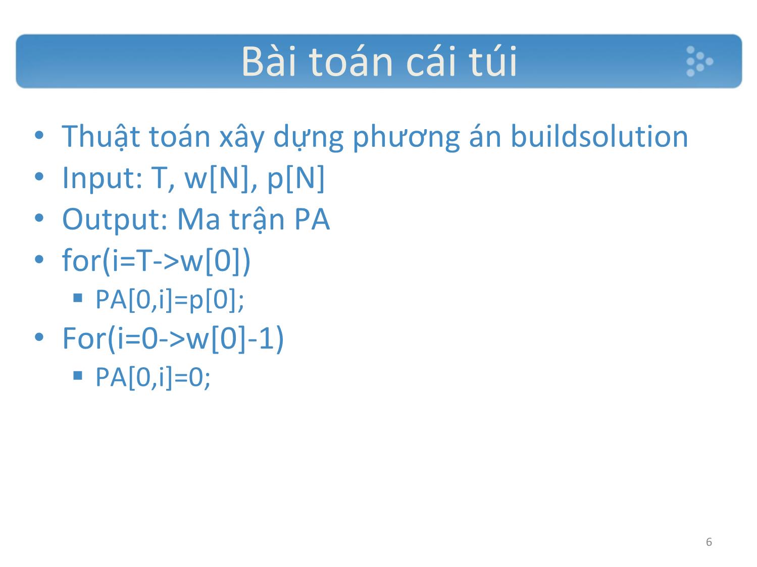 Bài giảng Các thuật toán tìm kiếm trang 6