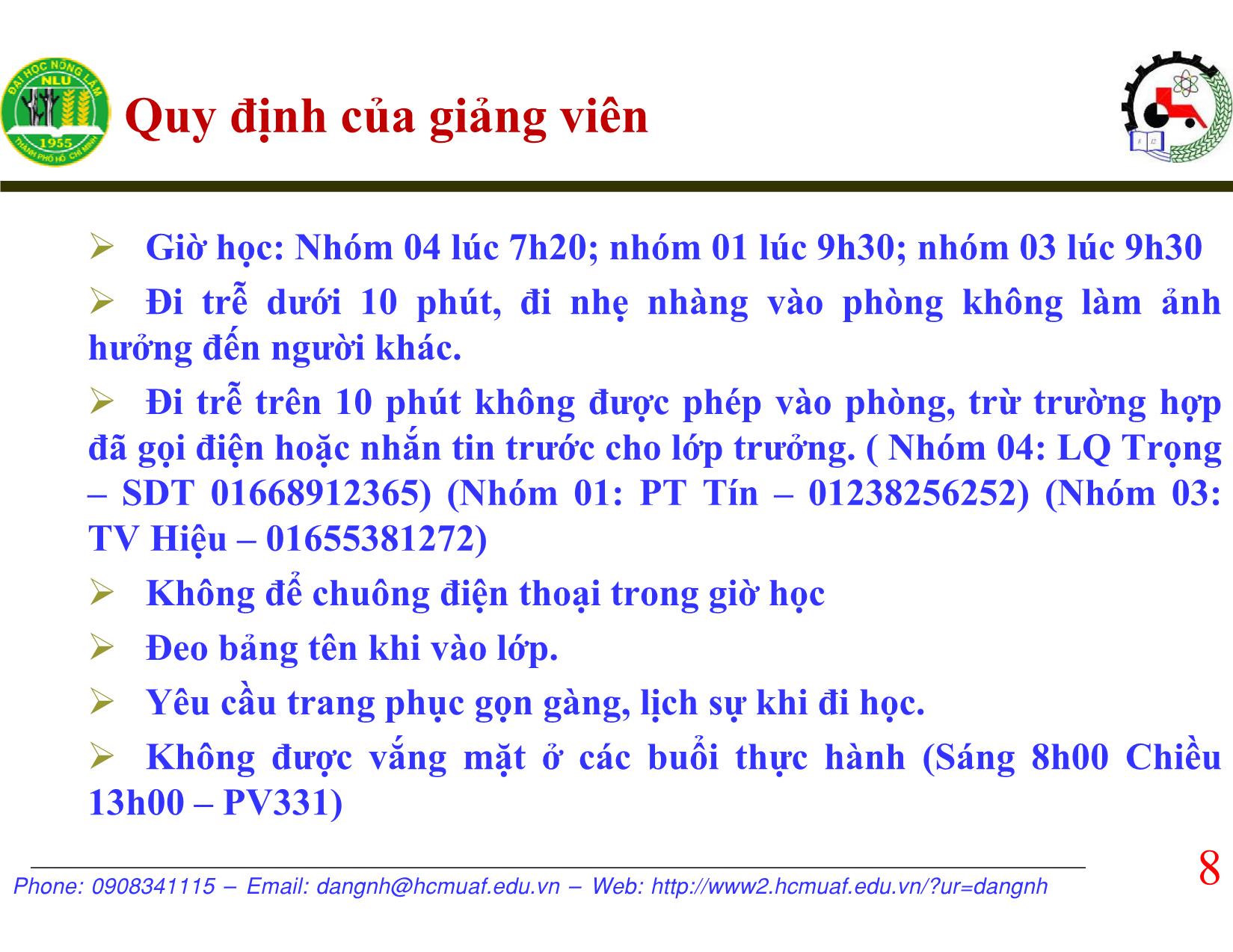 Bài giảng AutoCAD - Bài mở đầu - Nguyễn Hải Đăng trang 8