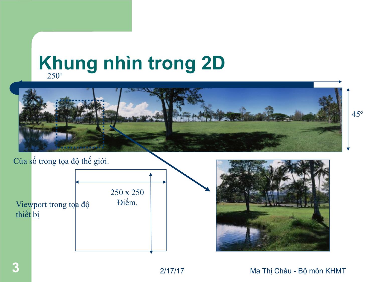 Bài giảng Đồ họa máy tính - Bài: Các thuật toán cắt xén (Clipping) - Mai Thị Châu trang 3