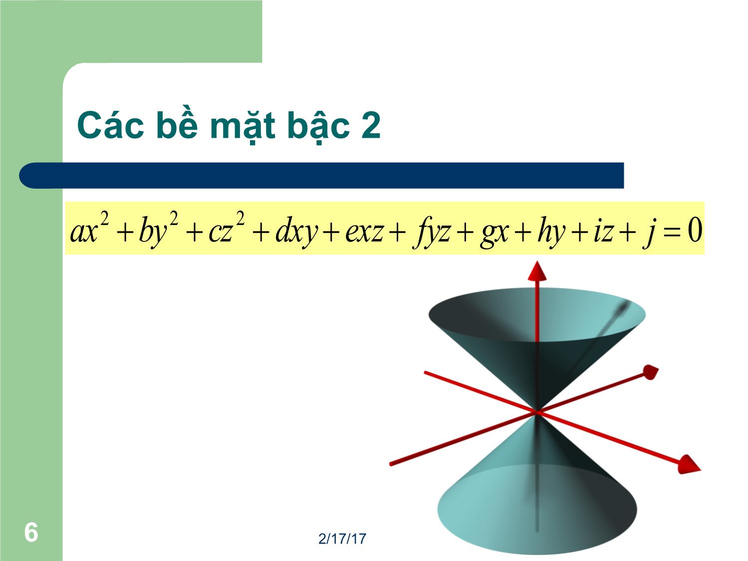 Bài giảng Đồ họa máy tính - Bài: Đường cong và bề mặt II - Mai Thị Châu trang 6