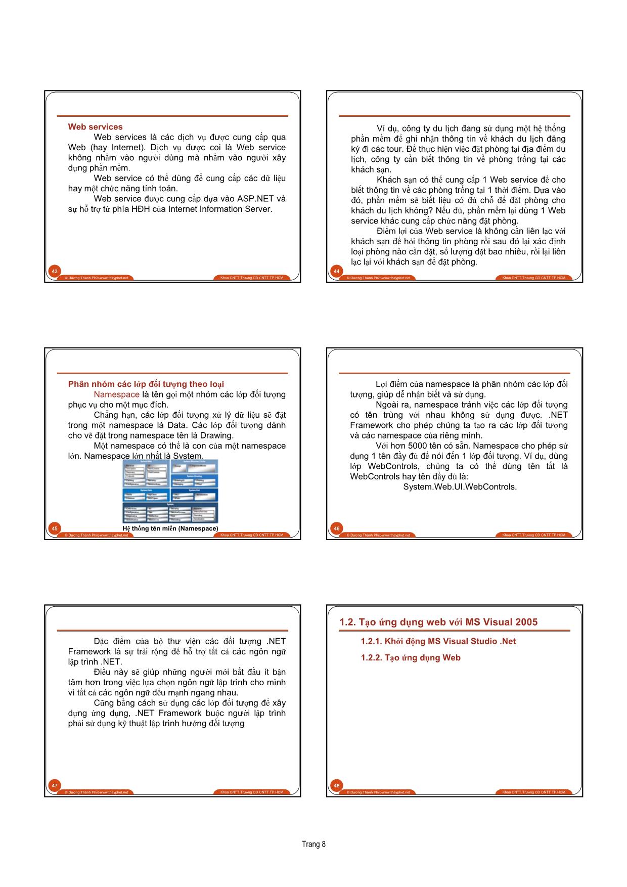 Bài giảng Lập trình Website - Dương Thành Phết trang 8
