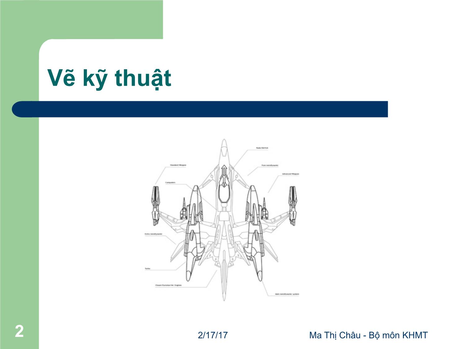 Bài giảng Đồ họa máy tính - Bài: Mô hình hóa đối tượng - Mai Thị Châu trang 2