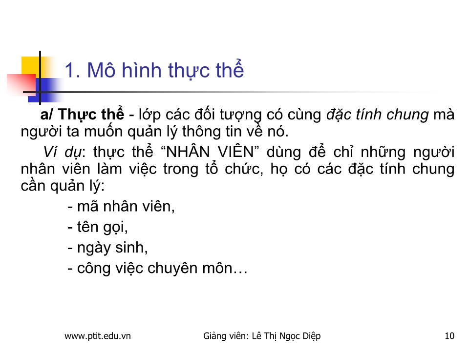 Bài giảng Xây dựng hệ thống thông tin quản lý trang 10