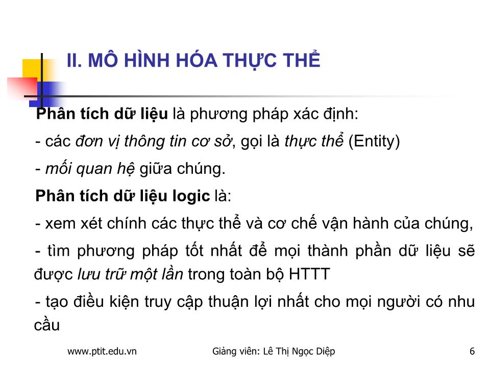 Bài giảng Xây dựng hệ thống thông tin quản lý trang 6