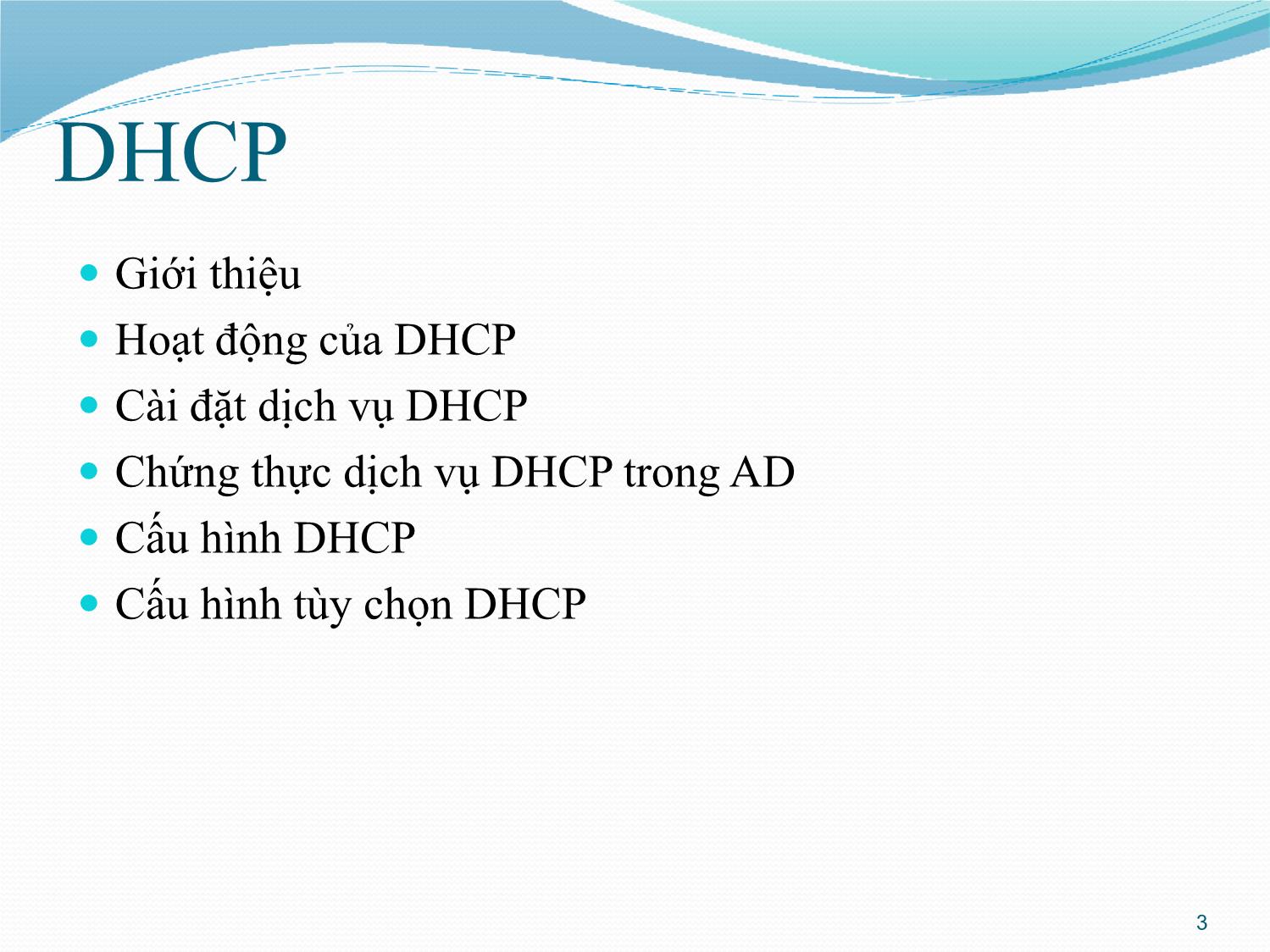 Bài giảng Quản trị mạng - Chương 4: Quản trị cơ sở hạ tầng mạng - Phan Thị Thu Hồng trang 3