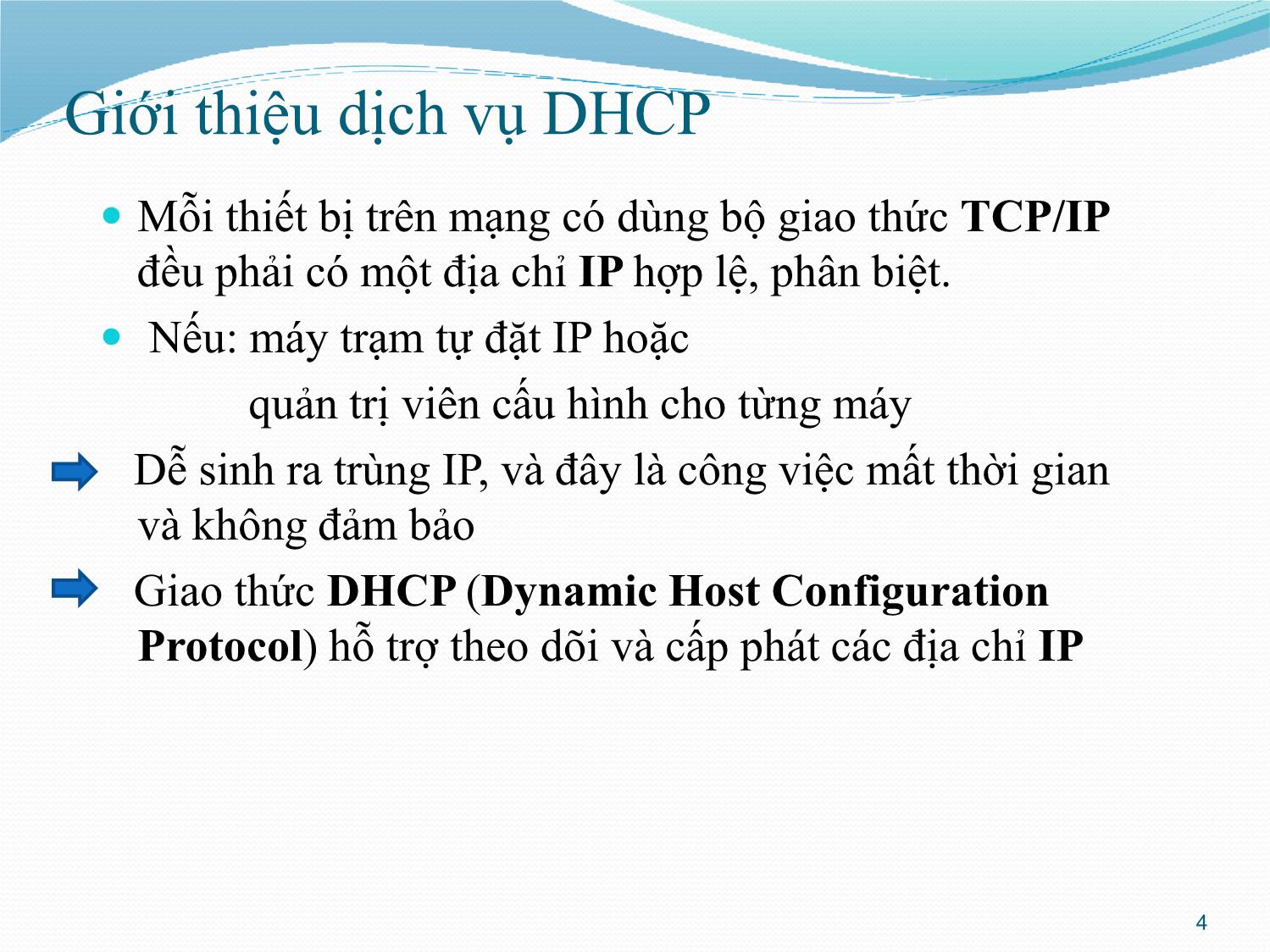 Bài giảng Quản trị mạng - Chương 4: Quản trị cơ sở hạ tầng mạng - Phan Thị Thu Hồng trang 4