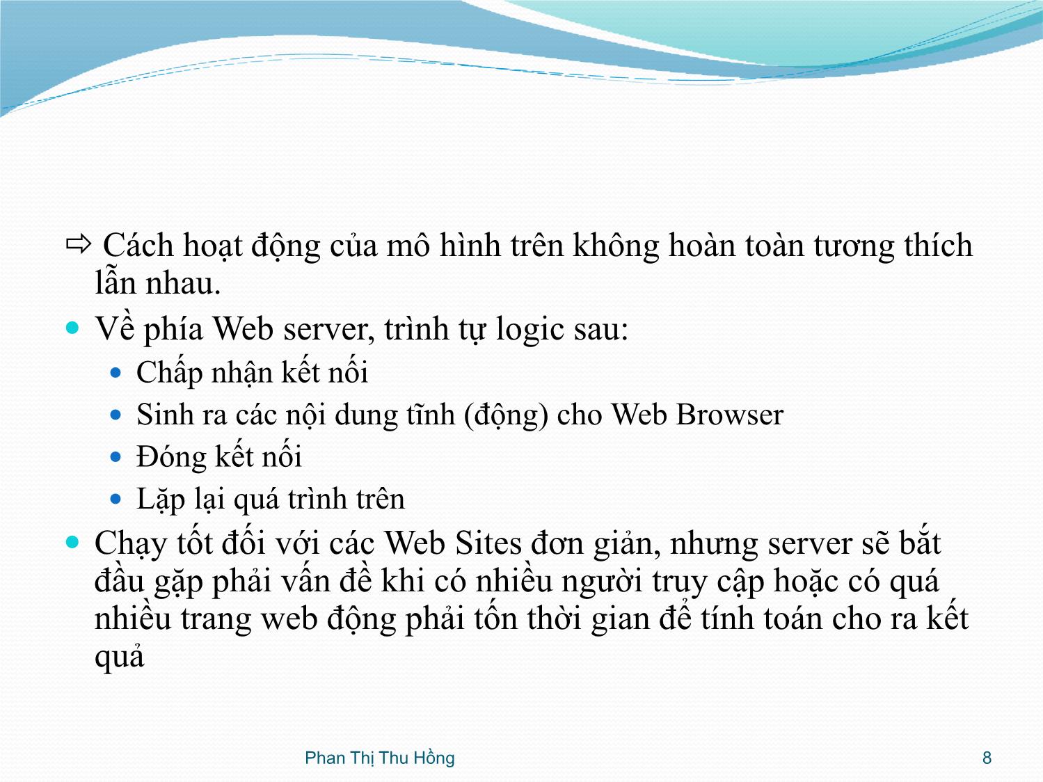 Bài giảng Quản trị mạng - Chương 5: Quản trị dịch vụ mạng - Phan Thị Thu Hồng trang 8
