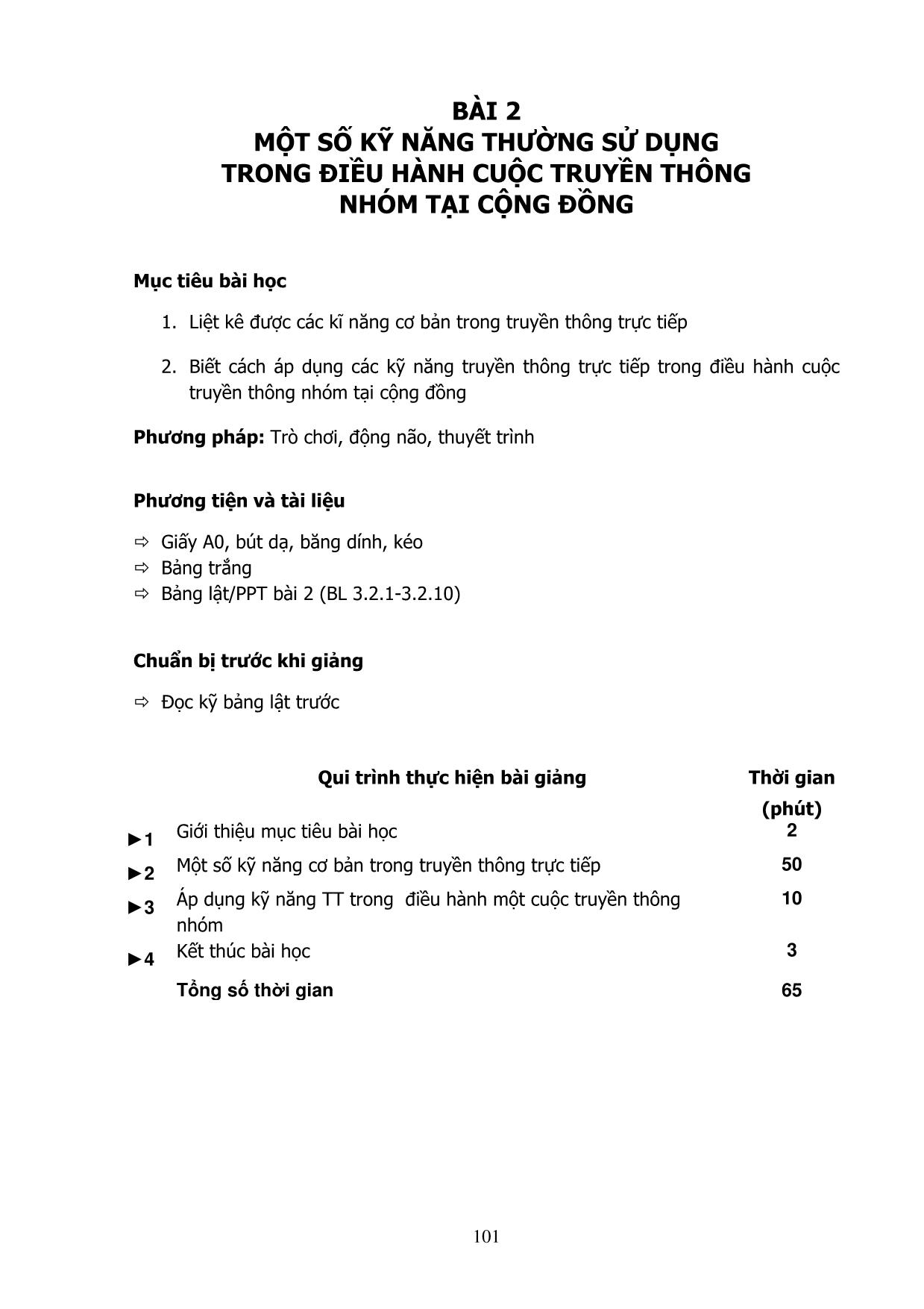 Tài liệu Tổ chức - Điều hành các nhóm hỗ trợ nuôi dưỡng trẻ nhỏ tại thôn bản trang 9