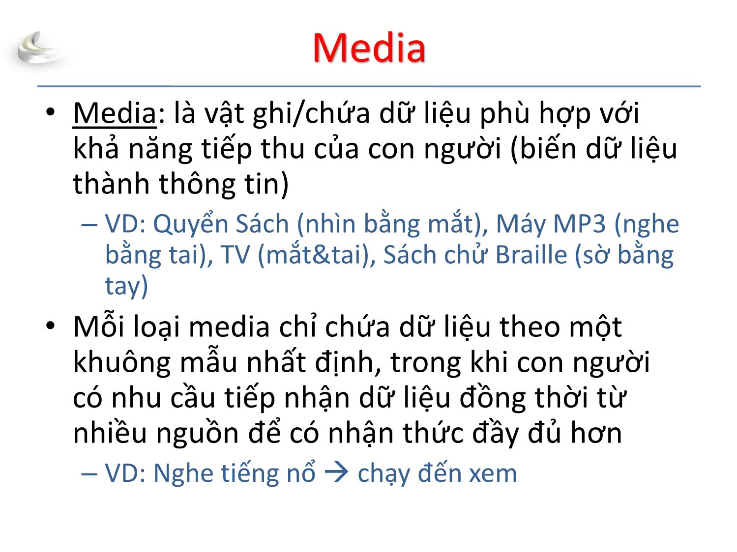 Bài giảng Tổ chức sản xuất sản phẩm đa phương tiện - Phần 1: Sản phẩm đa phương tiện - Nguyễn Anh Hào trang 3