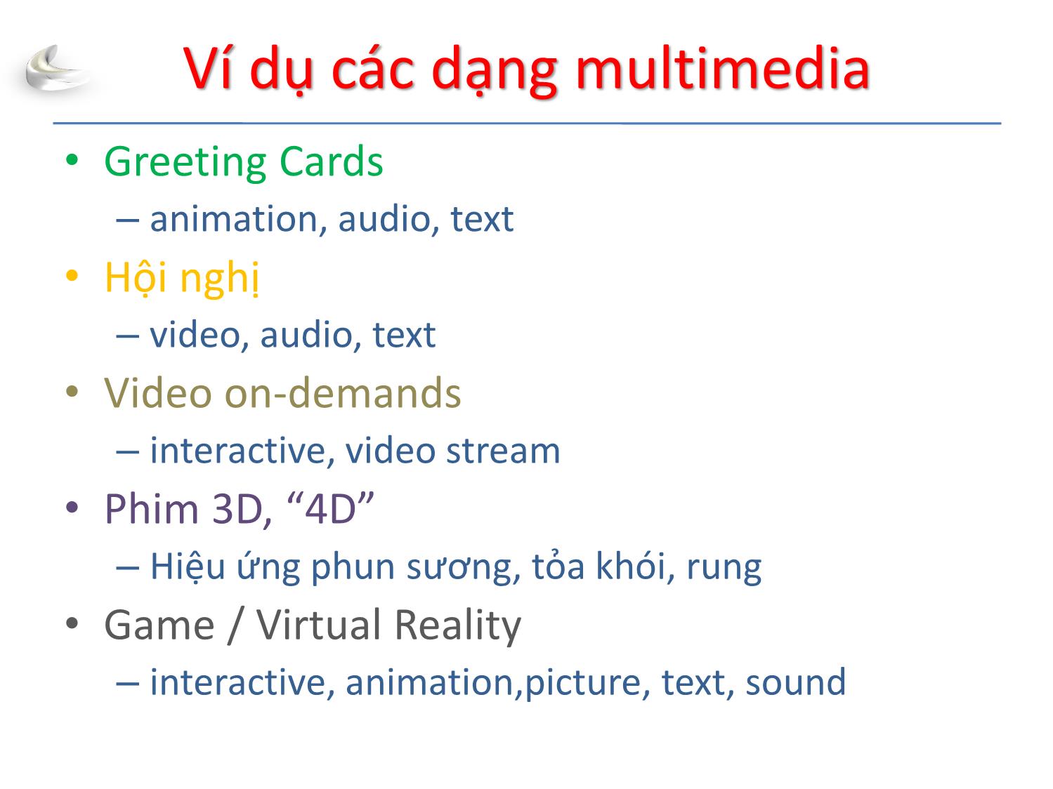 Bài giảng Tổ chức sản xuất sản phẩm đa phương tiện - Phần 1: Sản phẩm đa phương tiện - Nguyễn Anh Hào trang 5