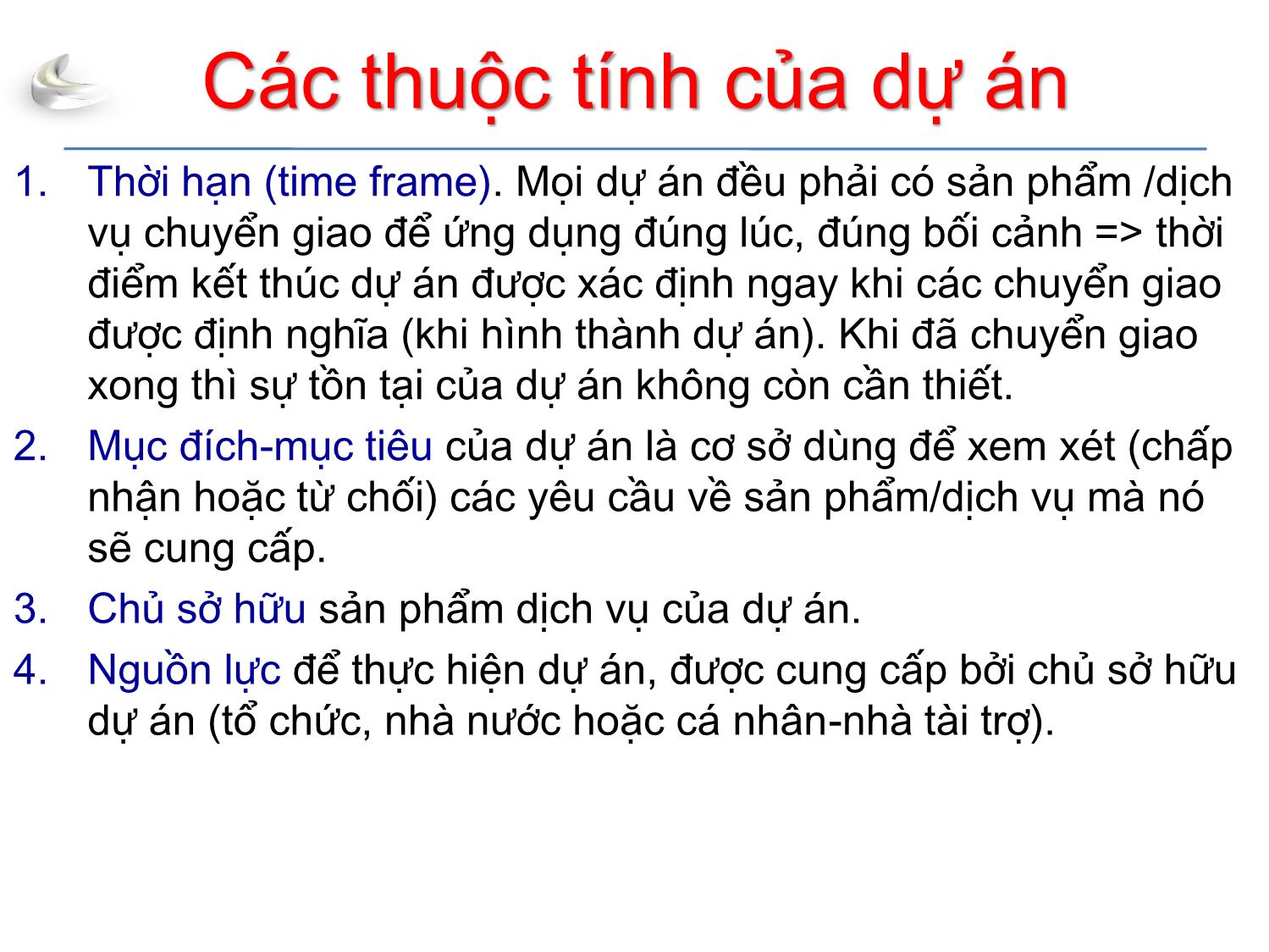 Bài giảng Tổ chức sản xuất sản phẩm đa phương tiện - Phần 3: Quản lý dự án - Tổng quan - Nguyễn Anh Hào trang 5