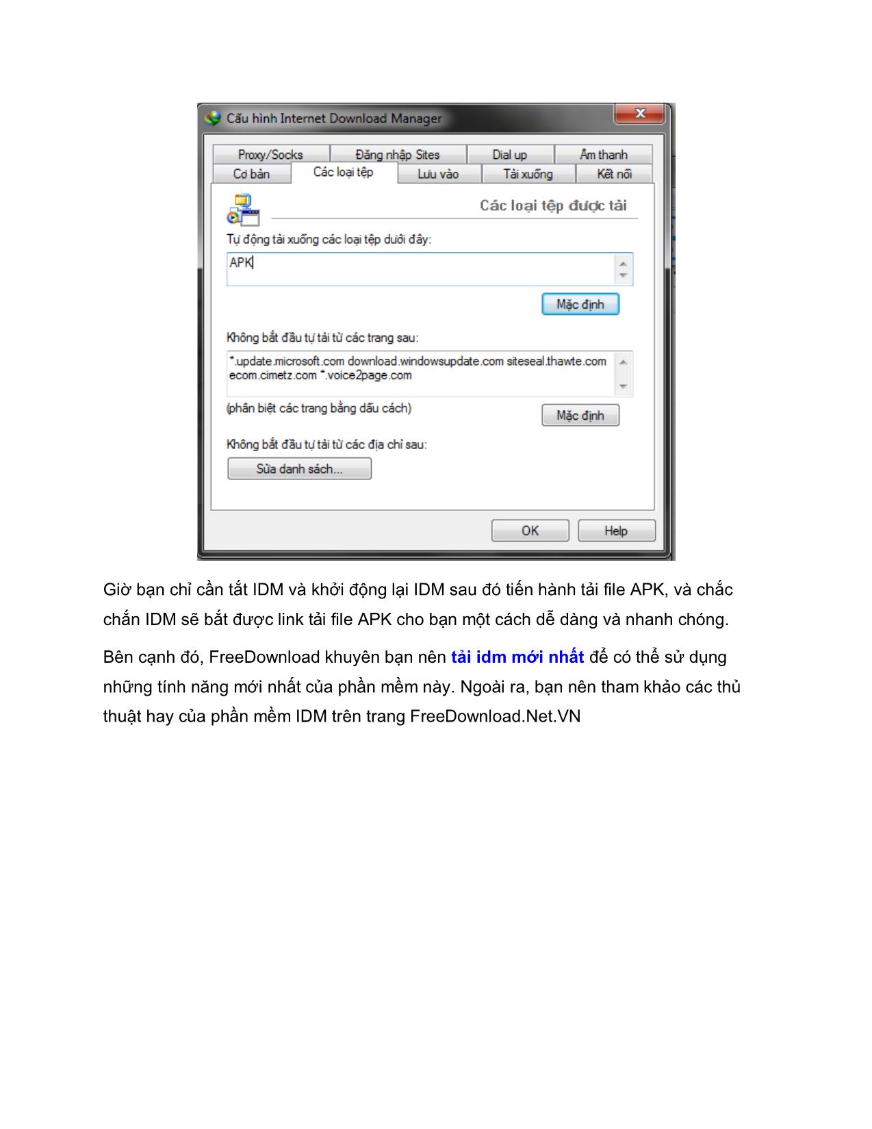 Tài liệu Cách tải file APK bằng IDM trang 3
