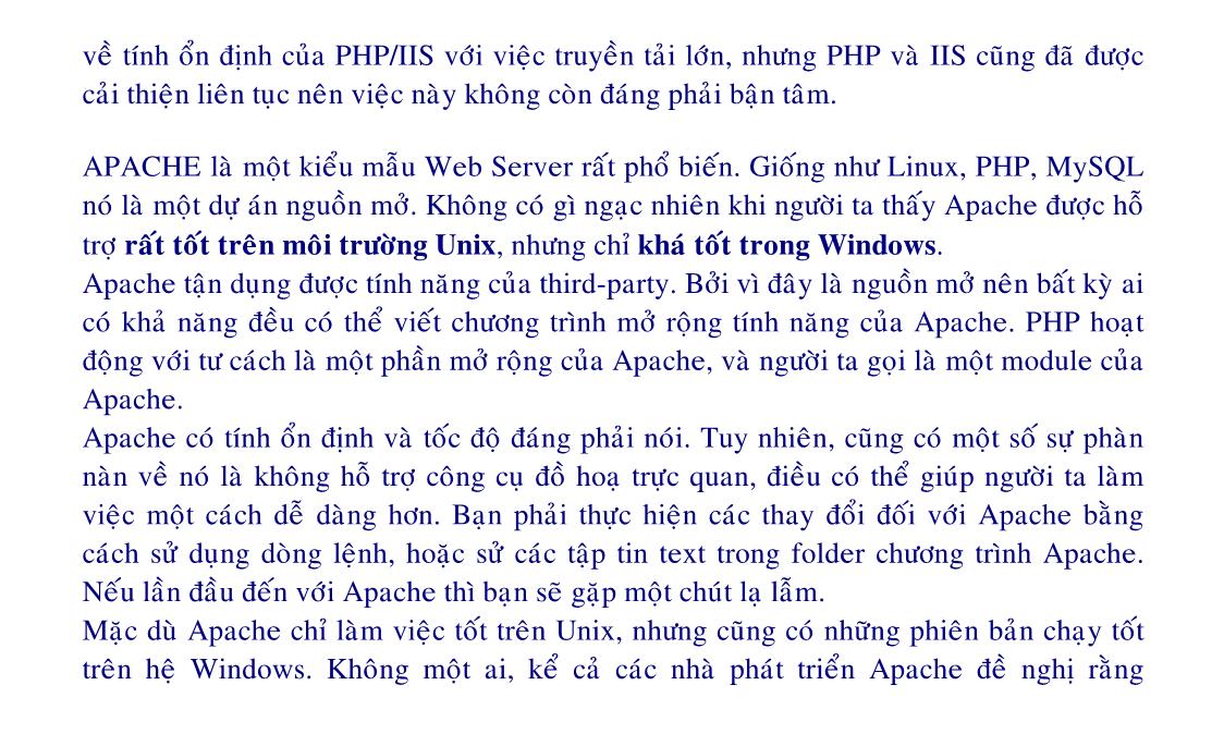 Bài giảng Lập trình web động với PHP/MySQL - Phần 1 - Tống Phước Khải trang 10