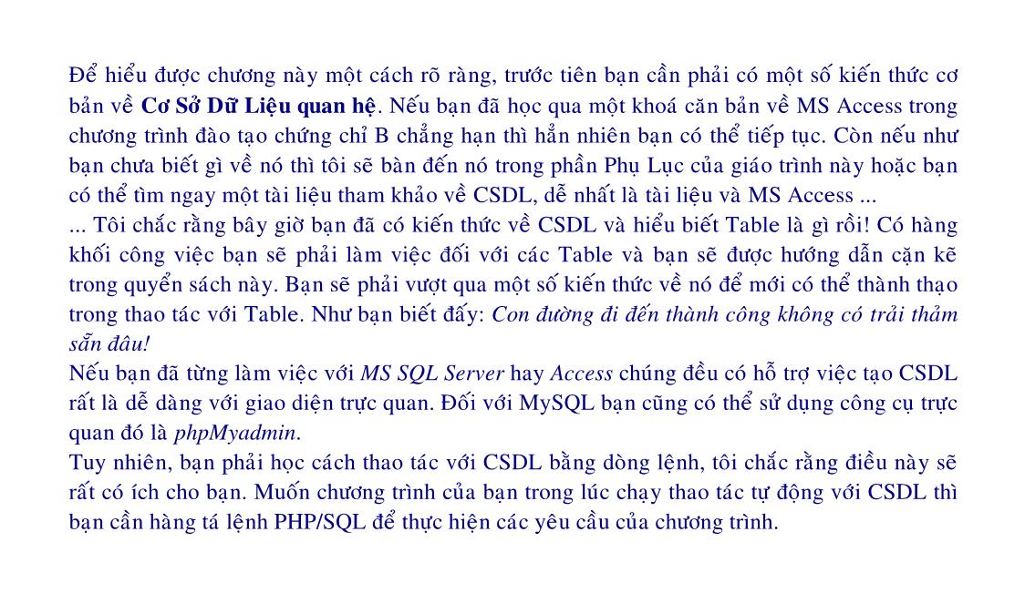 Bài giảng Lập trình web động với PHP/MySQL - Phần 2 - Tống Phước Khải trang 3