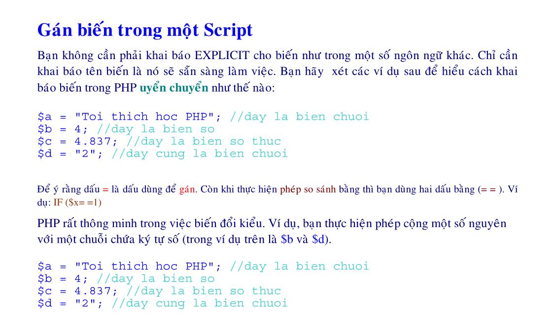 Bài giảng Lập trình web động với PHP/MySQL - Phần 3 - Tống Phước Khải trang 5