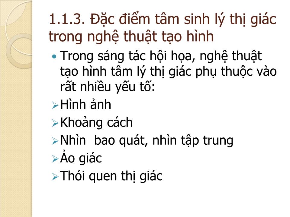 Bài giảng Nguyên lý thị giác - Chương 1: Tổng quan - Trần Nguyễn Duy Trung trang 4