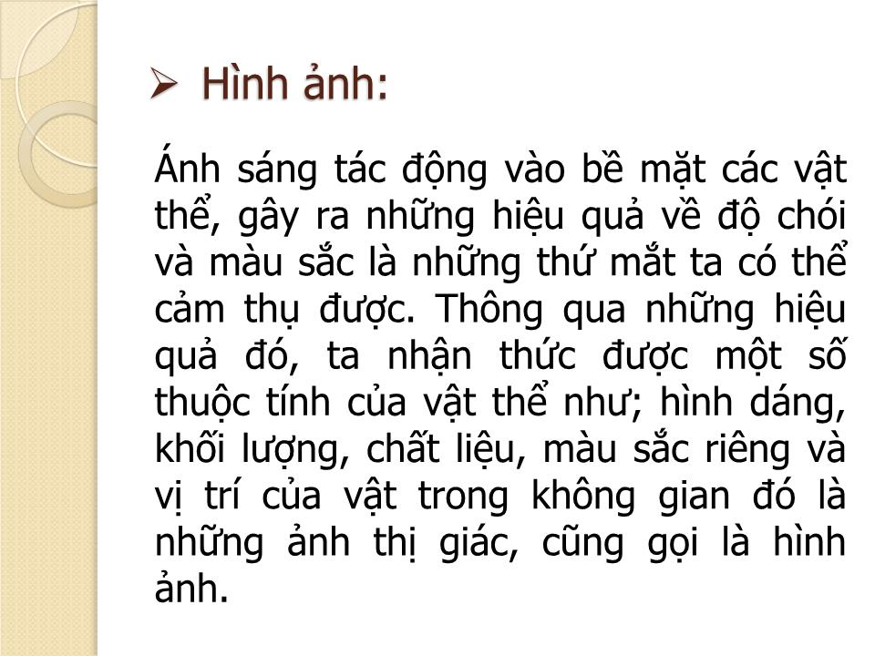 Bài giảng Nguyên lý thị giác - Chương 1: Tổng quan - Trần Nguyễn Duy Trung trang 5