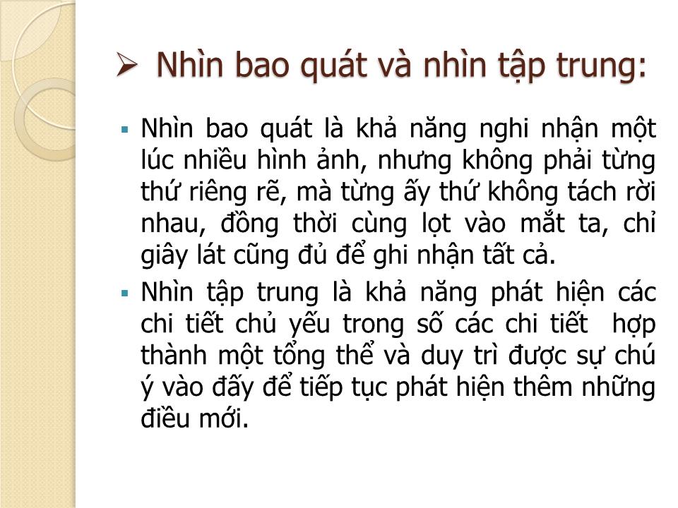 Bài giảng Nguyên lý thị giác - Chương 1: Tổng quan - Trần Nguyễn Duy Trung trang 7