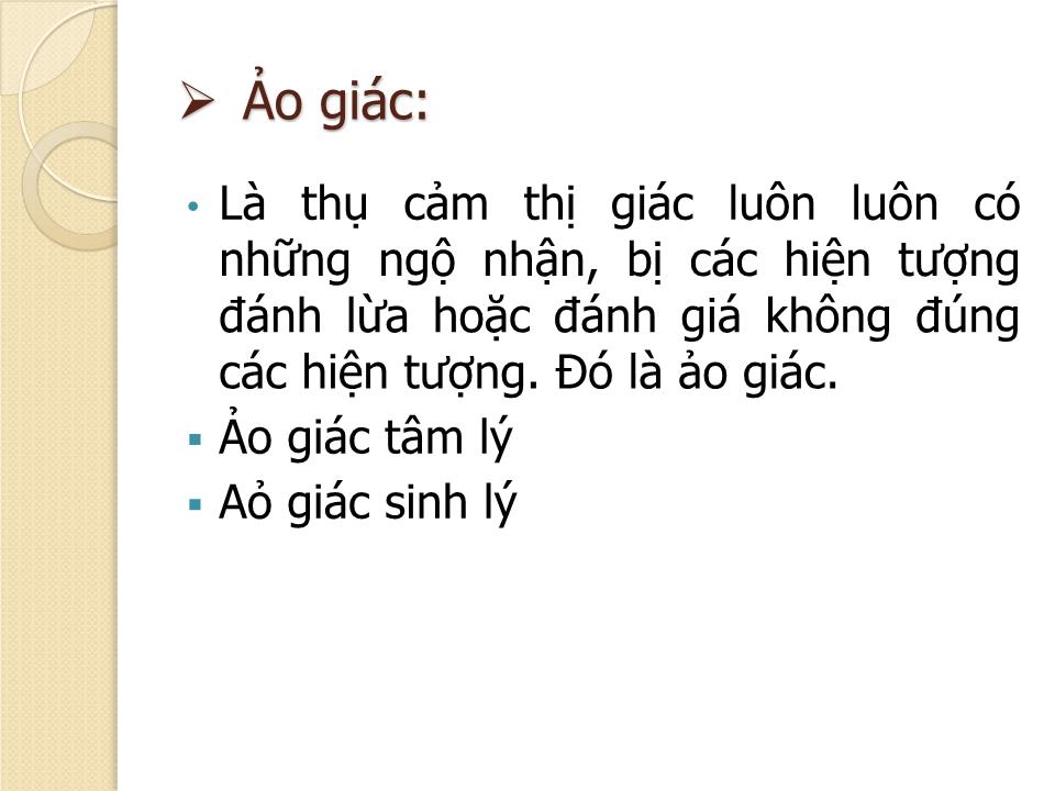 Bài giảng Nguyên lý thị giác - Chương 1: Tổng quan - Trần Nguyễn Duy Trung trang 8