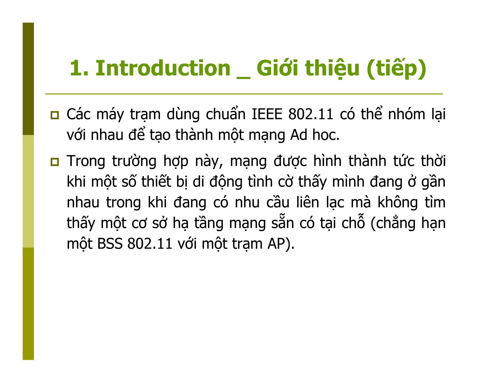 Bài giảng Mạng không dây - Chương 2: Wireless local area networks trang 5