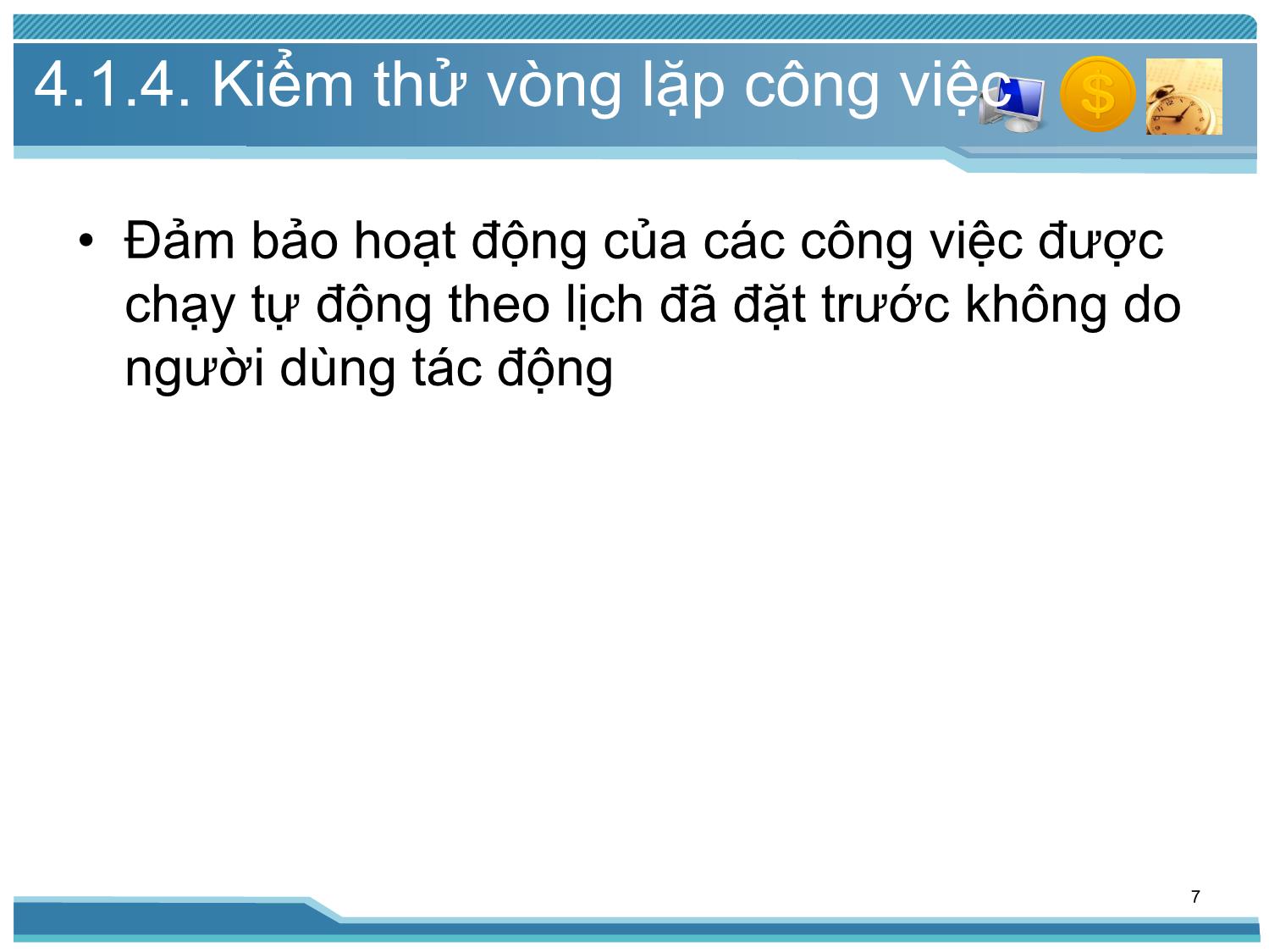 Bài giảng Kiểm thử phần mềm - Bài 4: Các loại hình kiểm thử - Nguyễn Thị Thanh Trúc trang 7