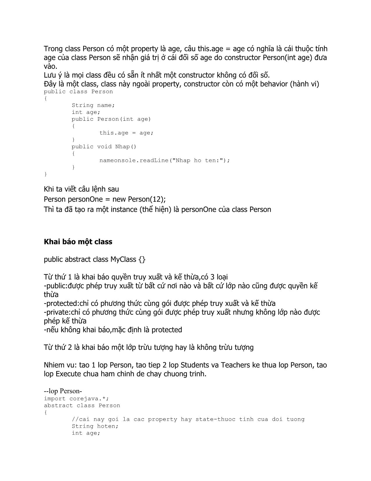 Giáo trình Lập trình Java - Chương 1: Bắt đầu với Java trang 5