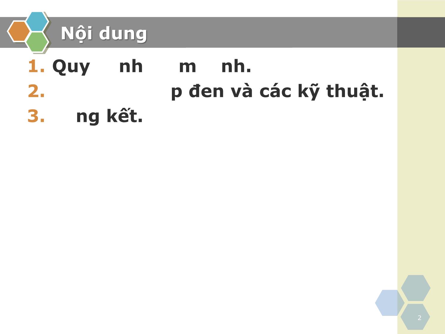 Bài giảng Kiểm thử phần mềm - Chương 2: Kiểm thử hộp đen - Nguyễn Thanh Hùng trang 2