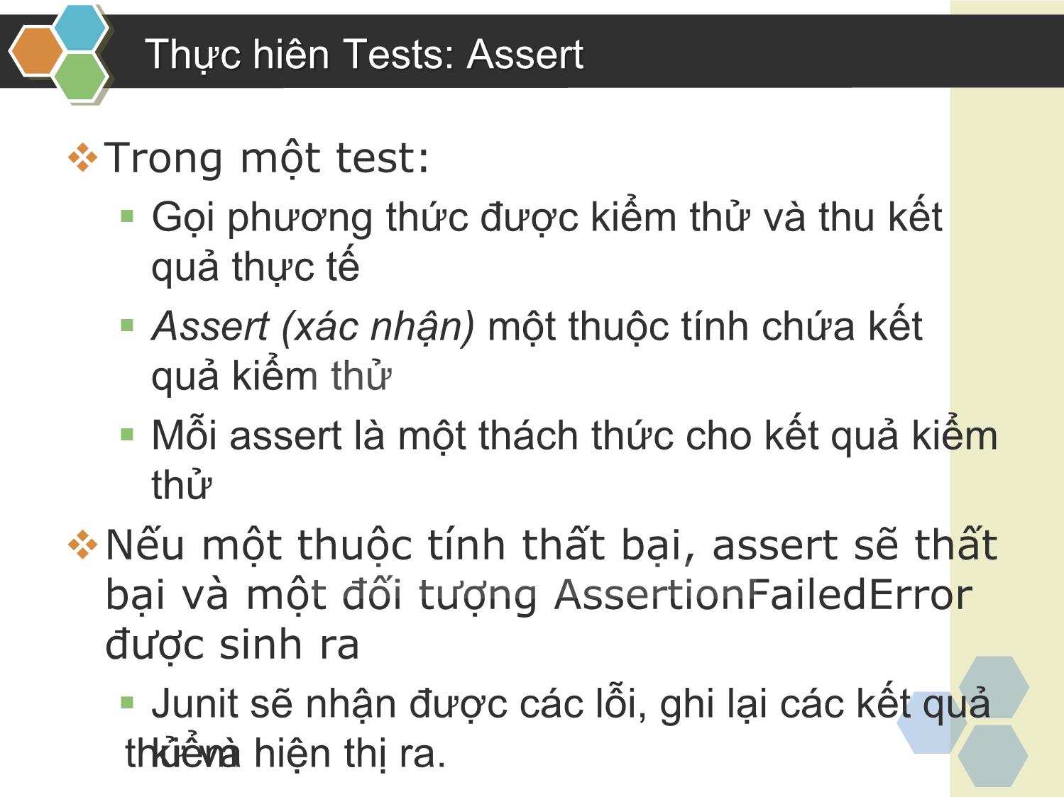 Bài giảng Kiểm thử phần mềm - Chương 5: JUnit - Nguyễn Thanh Hùng trang 7