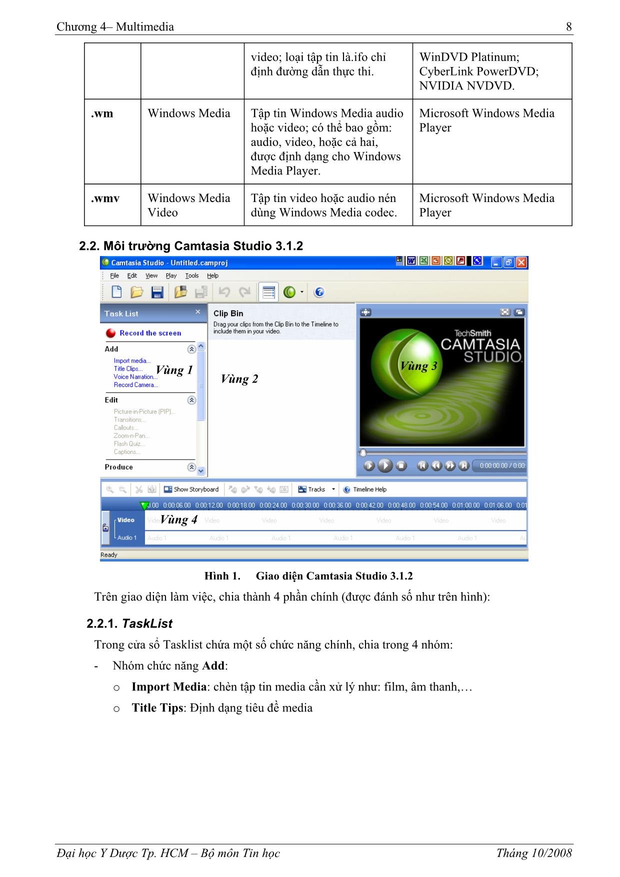 Giáo trình Tin học - Chương 4: Multimedia trang 8