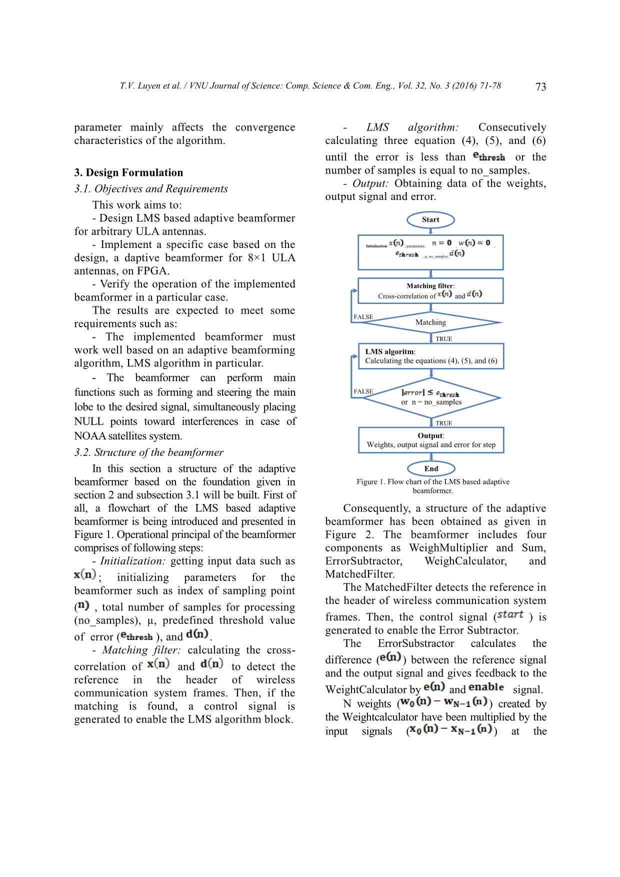 Design of LMS based adaptive beamformer for ULA antennas trang 3